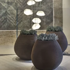 Pot à Porter Vaso in ceramica nera Algarve> Cachepot E Portavasi