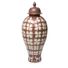 Ceramiche Ceccarelli Vaso in ceramica Orientale> Vasi Con Coperchio
