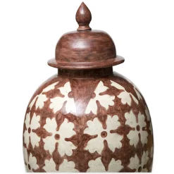 Ceramiche Ceccarelli Vaso in ceramica Orientale> Vasi Con Coperchio