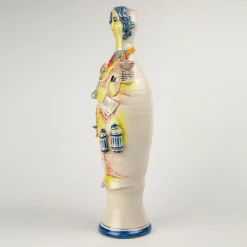 Alessandro Iudici Vaso in ceramica per speziale> Vasi Figurativi