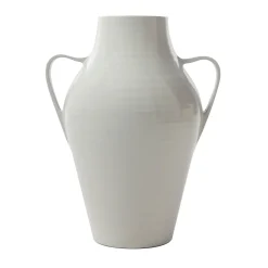 SANTOPECCATORE Vaso in Ceramica Quartara Bianco> Anfore