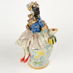 Alessandro Iudici Vaso in ceramica The Traveler><noscript><img width=