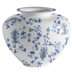 Grand Tour by Vito Nesta Vaso in porcellana ad anfora grande Garden Of Eden H28Cm> Anfore