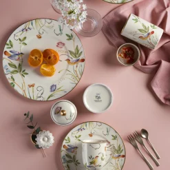 Cattin Porcellane Vaso in Porcellana Jolie con Coperchio e Dettagli in Oro> Vasi Con Coperchio