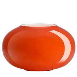 IVV Vaso in Vetro Arancione e Milkwhite Pandora> Vasi Da Fiori