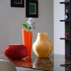 IVV Vaso in Vetro Cognac e Milkwhite Soho> Vasi Da Fiori