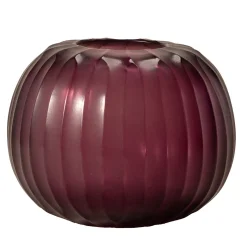 Micheluzzi Glass Vaso in vetro Riccio Ametista> Vasi Da Fiori