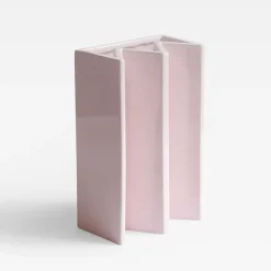 Sandro Lopez Milan Vaso King in ceramica rosa> Vasi Da Fiori