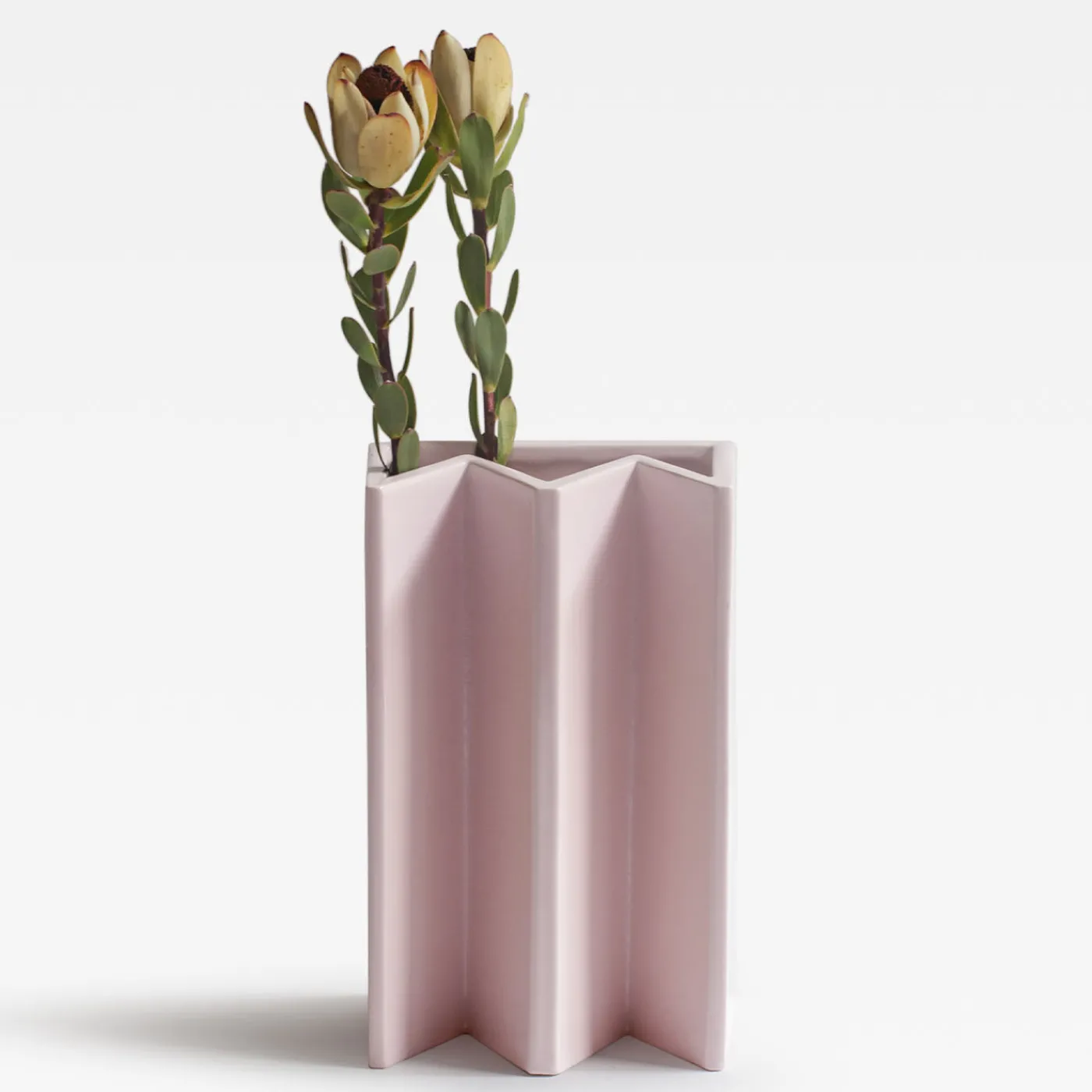 Sandro Lopez Milan Vaso King in ceramica rosa> Vasi Da Fiori