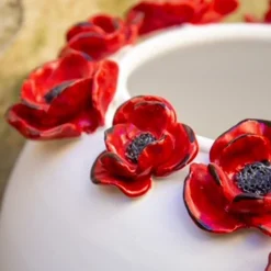 Patrizia Italiano Vaso La Dama dei Papaveri><noscript><img width=