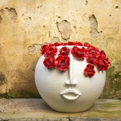 Patrizia Italiano Vaso La Dama dei Papaveri><noscript><img width=