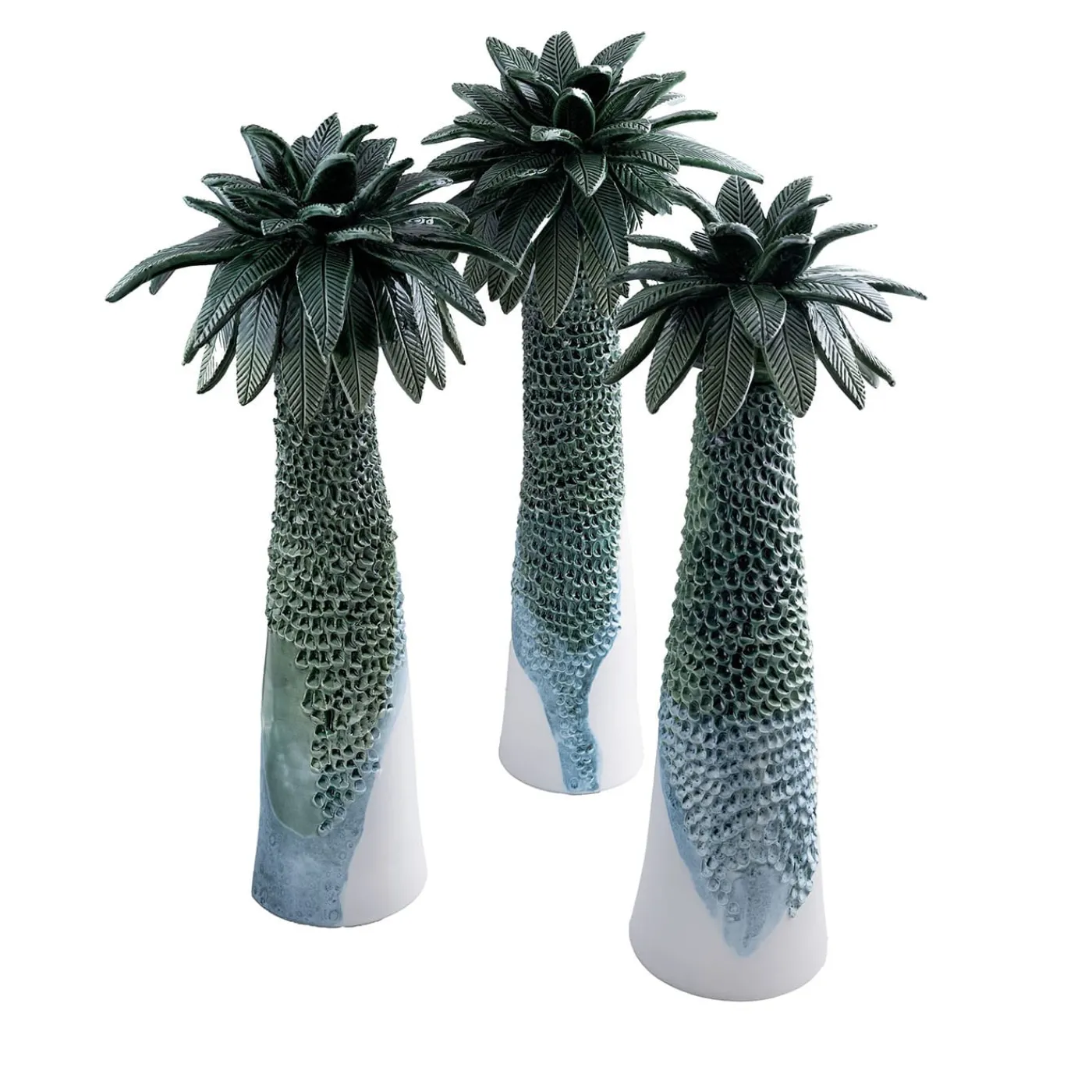 Patrizia Italiano Vaso La Grande Palma con coperchio> Vasi Con Coperchio