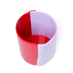 Corsi Design Factory Vaso medio Two Lines Lilla e Corallo di Enzo Mari> Vasi Decorativi