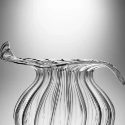 Casarialto Vaso Millerighe Grande in Vetro Trasparente><noscript><img width=