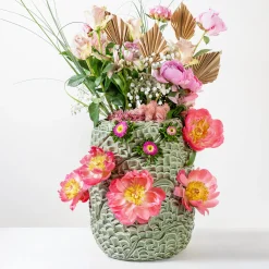 Bosa Vaso Mino in ceramica verde canapa lucido><noscript><img width=