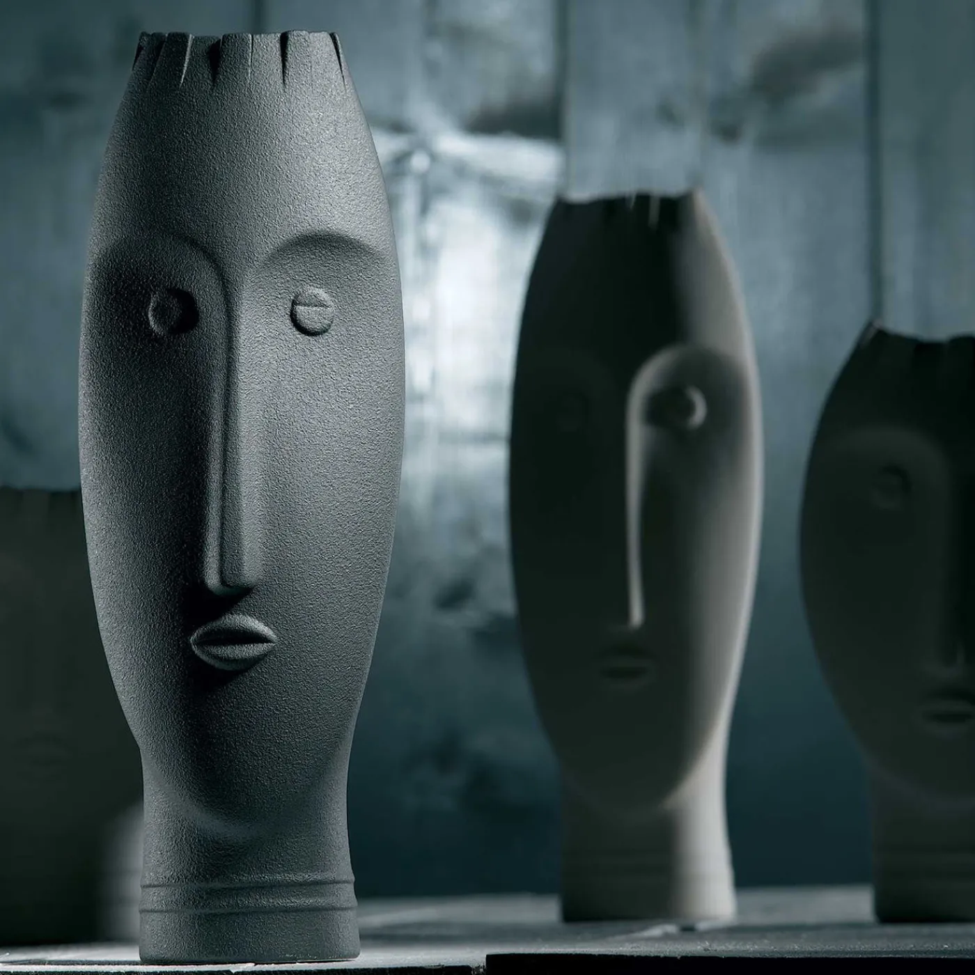 Lineasette Vaso Moai grande> Vasi Figurativi