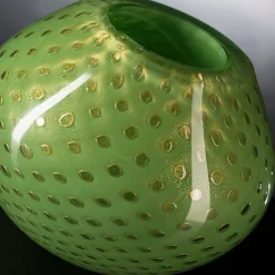 VGnewtrend Vaso Mocenigo Sfera oro e verde> Vasi Da Fiori