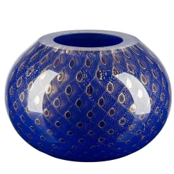 VGnewtrend Vaso Mocenigo Sfera oro e blu> Vasi Da Fiori