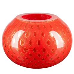 VGnewtrend Vaso Mocenigo Sfera oro e rosso> Vasi Da Fiori