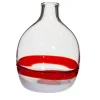 Carlo Moretti Vaso monofiore linea rossa> Bottiglie Decorative