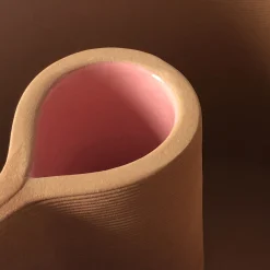 Sabrina Sguanci Baroni Vaso monotubo rosa> Cachepot E Portavasi