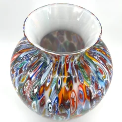 Officine di Murano 1295 Vaso Murrina multicolore #3> Vasi Da Fiori