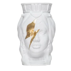 Stefania Boemi Vaso Musidora Tisifone Bianco> Vasi Figurativi