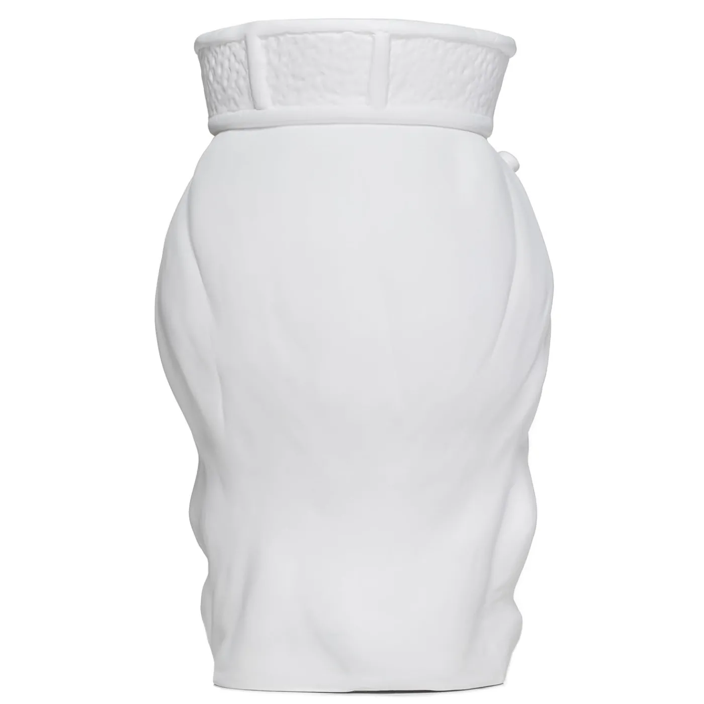 Stefania Boemi Vaso Musidora Tisifone Bianco> Vasi Figurativi