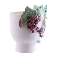 Patrizia Italiano Vaso Nerello Venditore di Uva> Vasi Figurativi