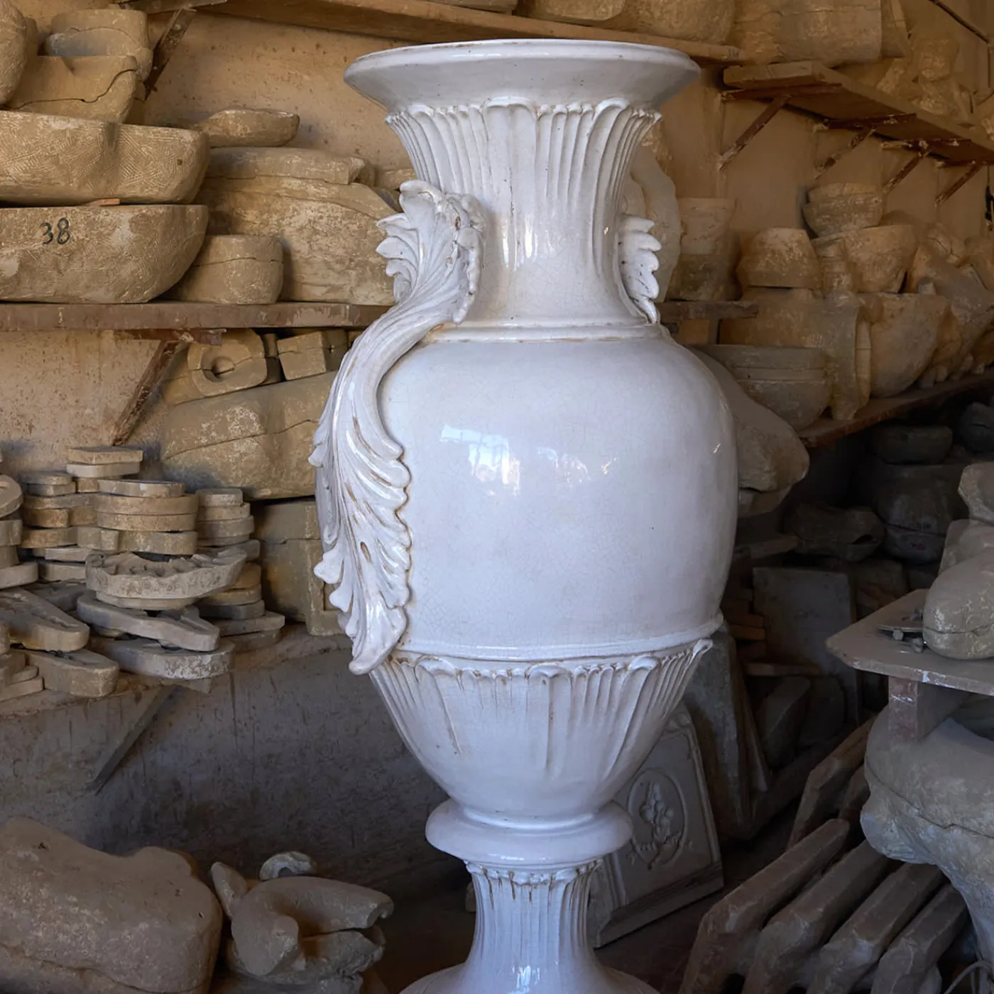 Ceramiche Ceccarelli Vaso Nettuno> Anfore