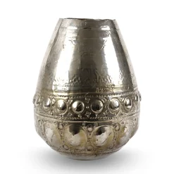 deBlona Vaso Niva in ceramica argento di Gabriele Mengoni><noscript><img width=