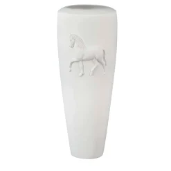 VGnewtrend Vaso Obice Horse White> Vasi Da Fiori