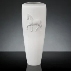 VGnewtrend Vaso Obice Horse White> Vasi Da Fiori