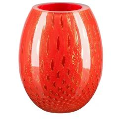 VGnewtrend Vaso ovale rosso Mocenigo> Vasi Da Fiori