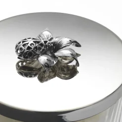 Greggio Vaso per candele a coccinella di primavera con coperchio> Candelieri E Portacandele