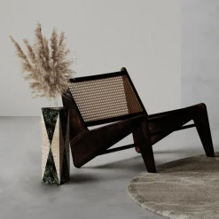 Carcino Design Vaso Polimelus Verde Alpi e Travertino><noscript><img width=