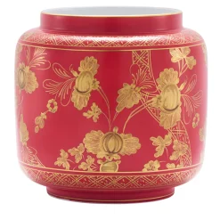 GINORI 1735 Vaso Portacandela Oriente Italiano Rubrum> Candelieri E Portacandele
