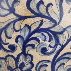 deBlona Vaso potiche Antique Blue Peacock> Vasi Con Coperchio