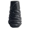FiammettaV Home Collection vaso Rock in marmo nero di Jacopo Simonetti> Vasi Decorativi
