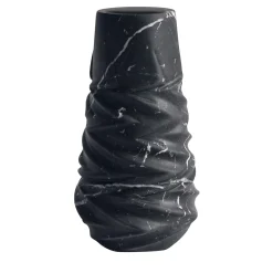 FiammettaV Home Collection vaso Rock in marmo nero di Jacopo Simonetti> Vasi Decorativi