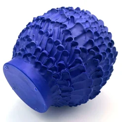 Daria Dazzan Vaso rotondo grande Onda Matte Deep Blue><noscript><img width=