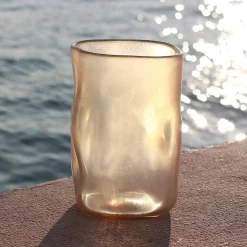 Micheluzzi Glass Vaso Sacco Antico> Vasi Da Fiori