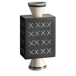 Rometti Vaso Salterio #1 di Ugo La Pietra> Vasi Decorativi