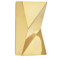 V.L. Lavorazioni In Ferro Vaso Verso A Dorato Di Antonio Saporito> Vasi Decorativi