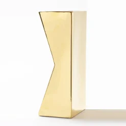 V.L. Lavorazioni In Ferro Vaso Verso A Dorato Di Antonio Saporito> Vasi Decorativi