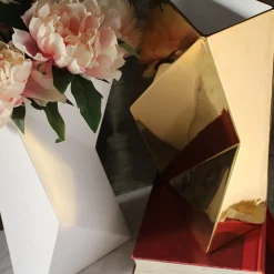 V.L. Lavorazioni In Ferro Vaso Verso A Dorato Di Antonio Saporito><noscript><img width=