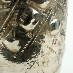 deBlona Vaso Viel in ceramica argento di Gabriele Mengoni> Vasi Decorativi