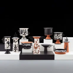 Rometti Vaso Xamen bianco e nero di Jean-Christophe Clair><noscript><img width=