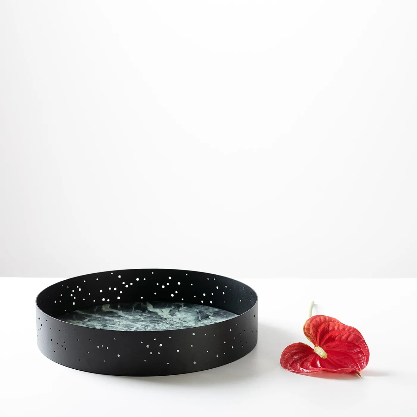 Kimano Vassoio Eclittica Verde Alpi di Stella Orlandino> Centrotavola