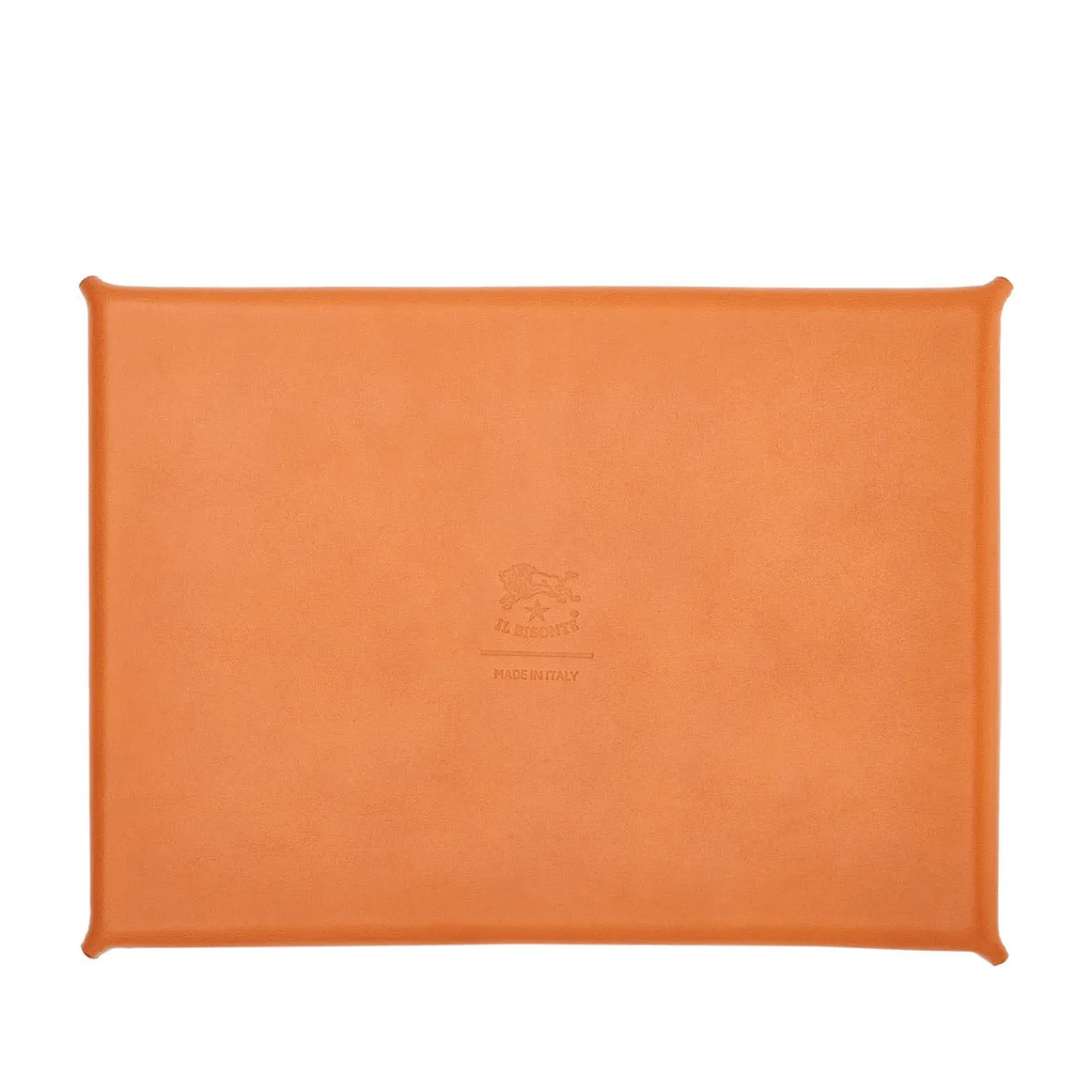 Il Bisonte Vassoio medio in pelle caramello> Svuotatasche